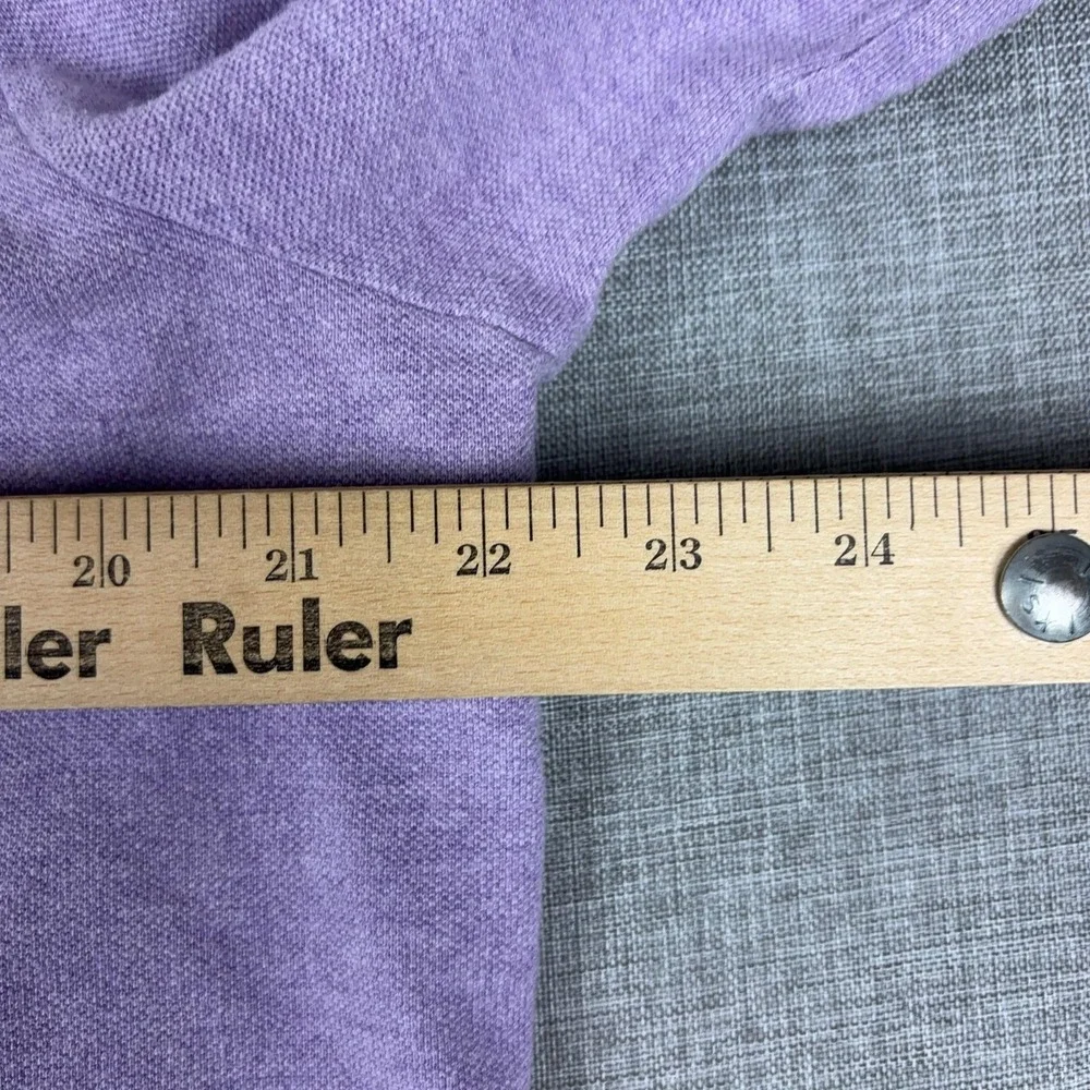 Polo Ralph Lauren Polo Shirt Mens L Purple Classic Fit Cotton Short Sleeve Logo